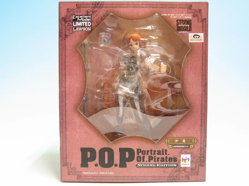 ナミ P O P Strong Edition ローソン限定ver ワンピース フィギュアの激安通販ナビ